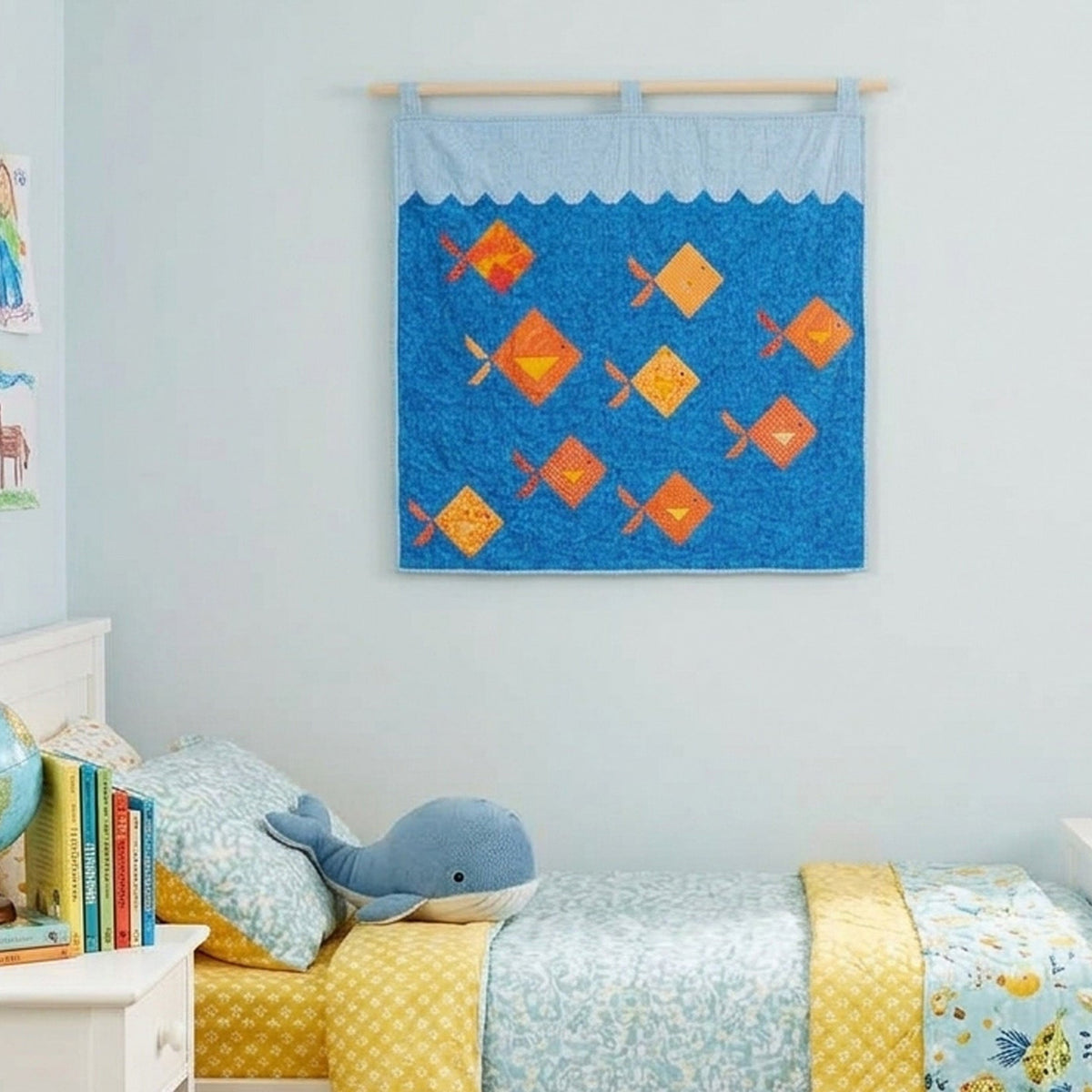 Go Fish Quilt Pattern AEQ-02w - Wholesale Product