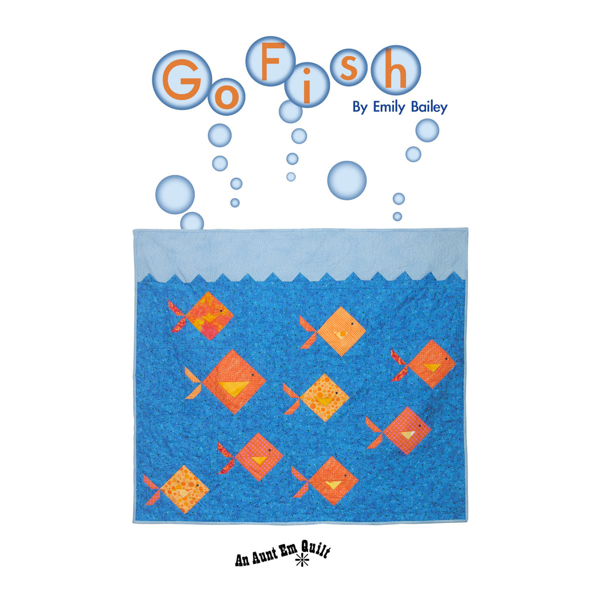 Go Fish Quilt Pattern AEQ-02w - Wholesale Product