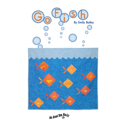 Go Fish Quilt Pattern AEQ-02w - Wholesale Product