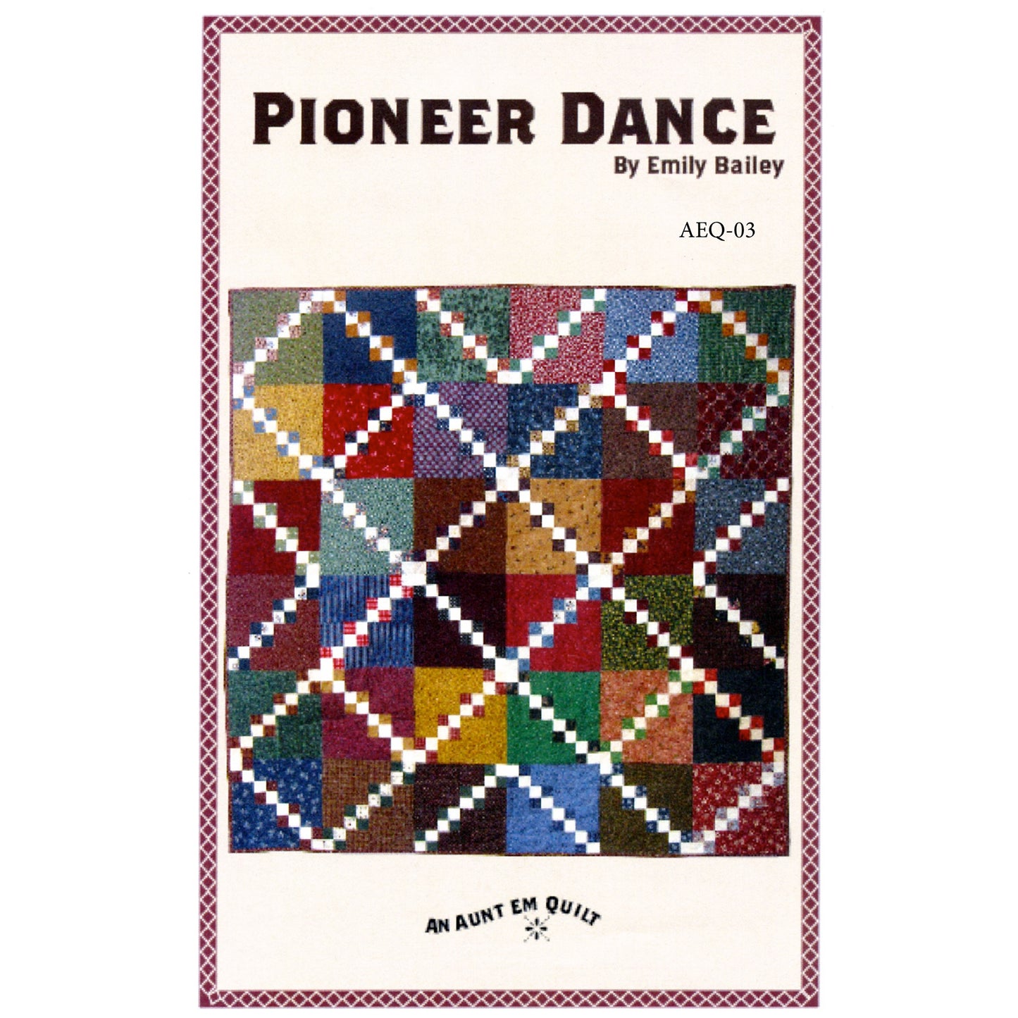 Pioneer Dance Quilt AEQ-03e - Downloadable Pattern