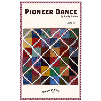 Pioneer Dance Quilt AEQ-03e - Downloadable Pattern