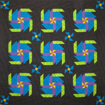 What A Whirl Quilt Pattern AEQ-04w - Wholesale Product