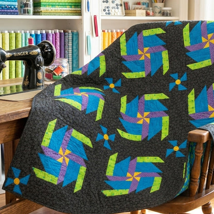 What A Whirl Quilt Pattern AEQ-04w - Wholesale Product