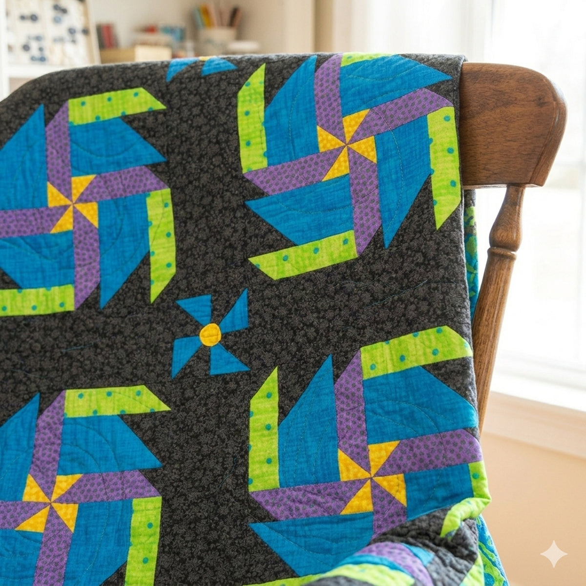 What A Whirl Quilt Pattern AEQ-04w - Wholesale Product