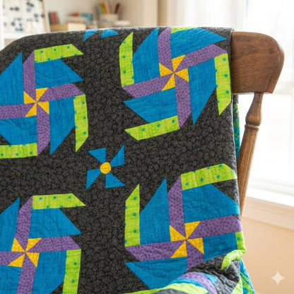 What A Whirl Quilt Pattern AEQ-04w - Wholesale Product