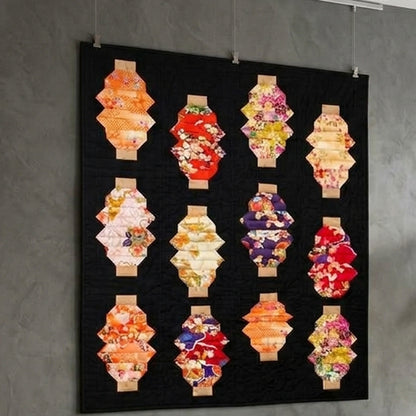 Dancing Lanterns Quilt Pattern AEQ-05w - Wholesale Product