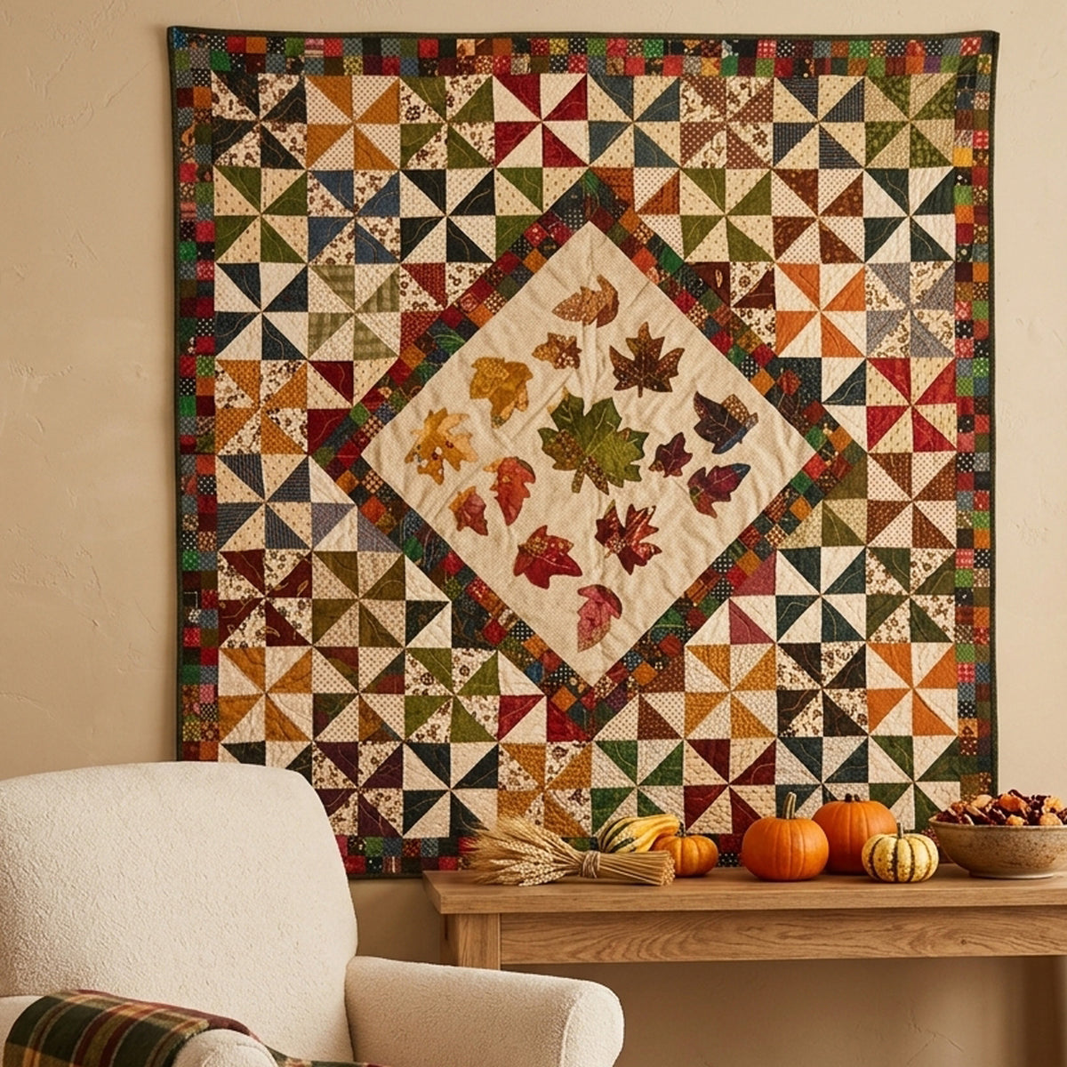 Blowing in the Quilt Wind Pattern AEQ-08w - Wholesale Product