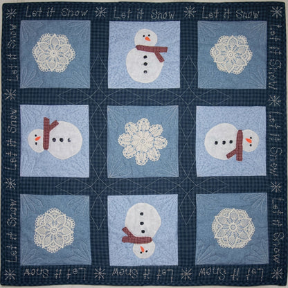 Let It Snow Quilt Pattern AEQ-09 - Paper Pattern