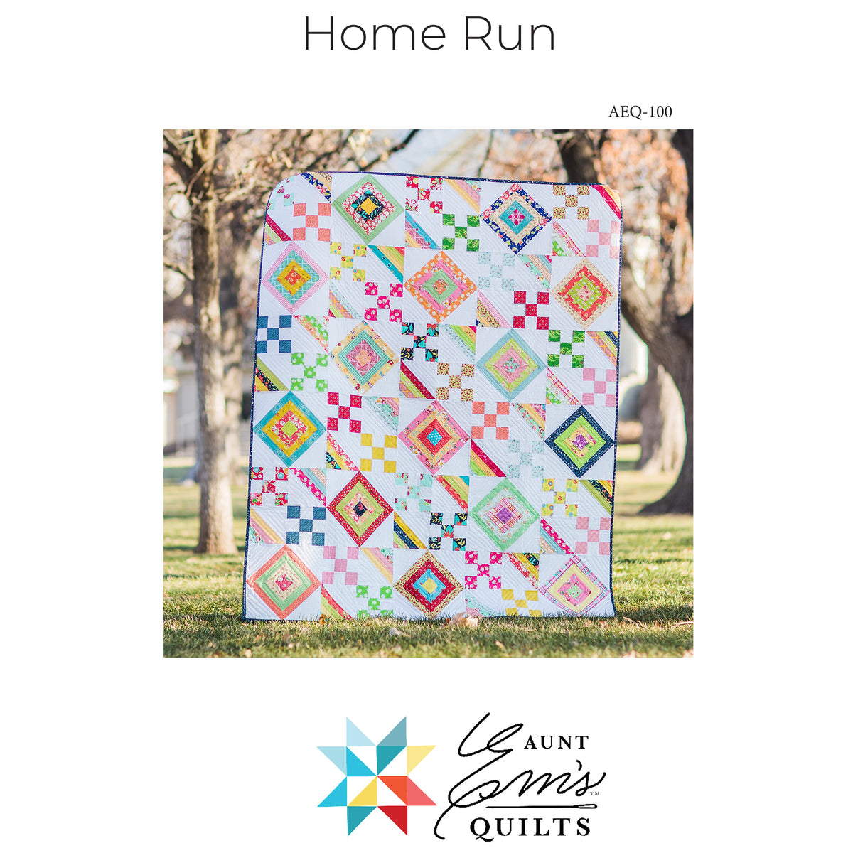 Eye Patch With String Home Run Quilt AEQ-100e - Downloadable Pattern – QuiltWoman.com