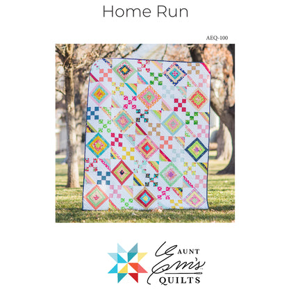 Home Run Quilt Pattern AEQ-100 - Paper Pattern