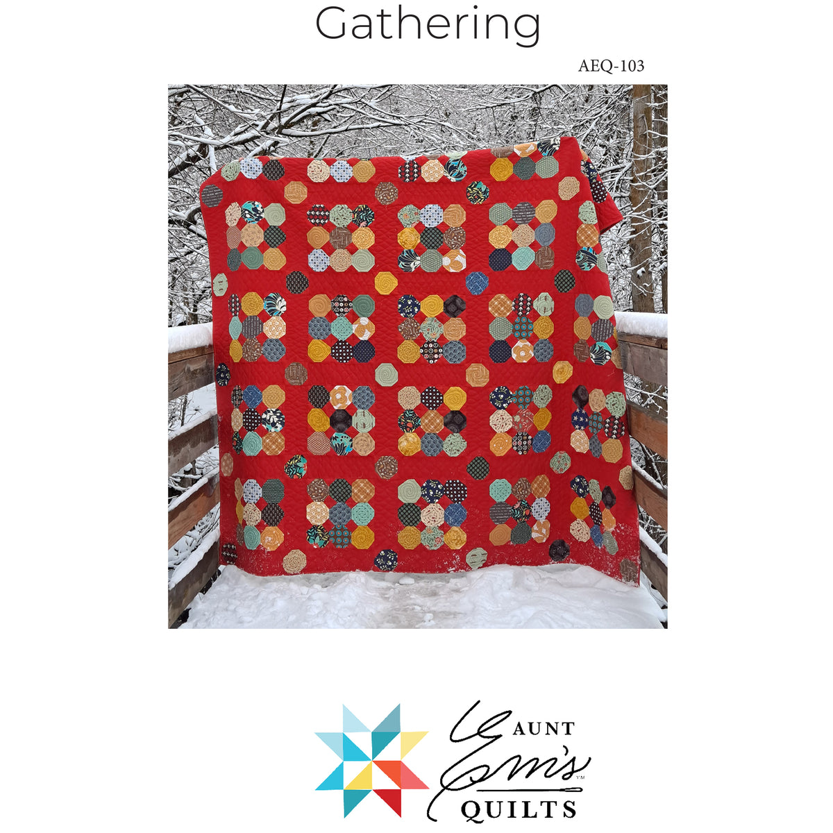 Gathering Quilt Pattern AEQ-103w - Wholesale Product