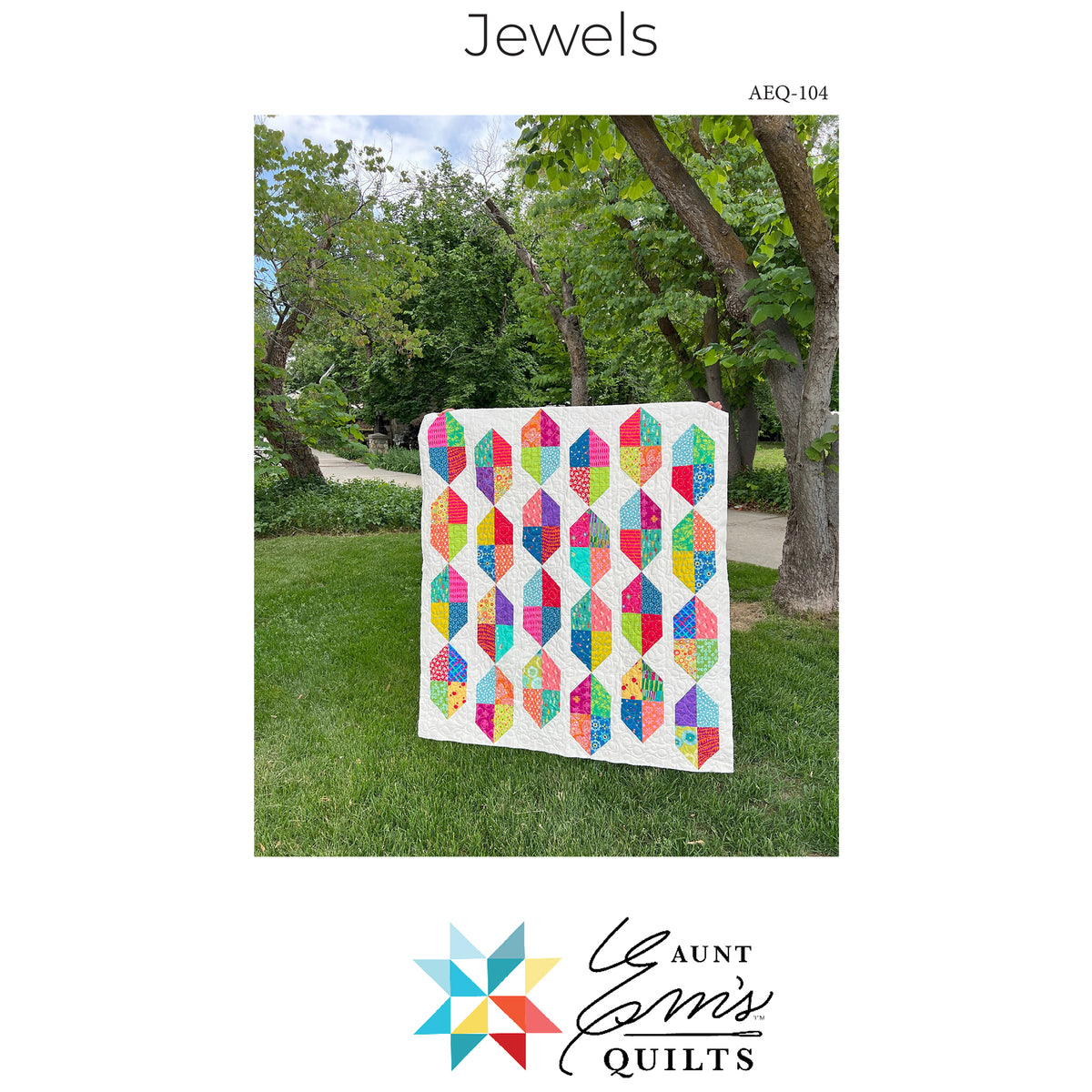 Jewels Quilt Pattern AEQ-104 - Paper Pattern