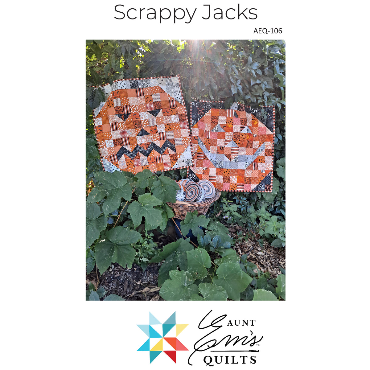 Scrappy Jacks Quilt AEQ-106e - Downloadable Pattern – QuiltWoman.com