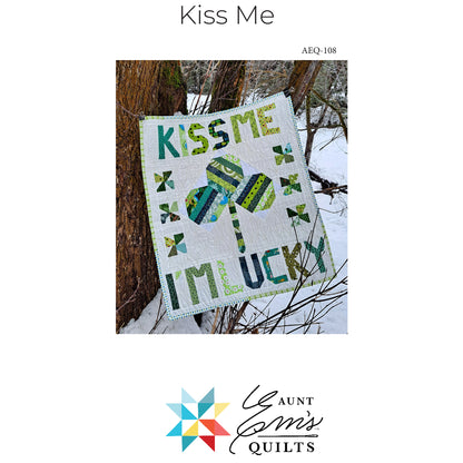 Kiss Me Quilt Pattern AEQ-108 - Paper Pattern