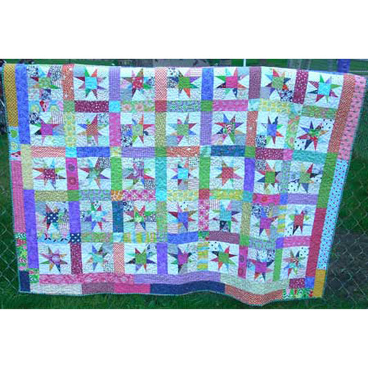 I'm a Maverick Star Quilt Pattern AEQ-22 - Paper Pattern