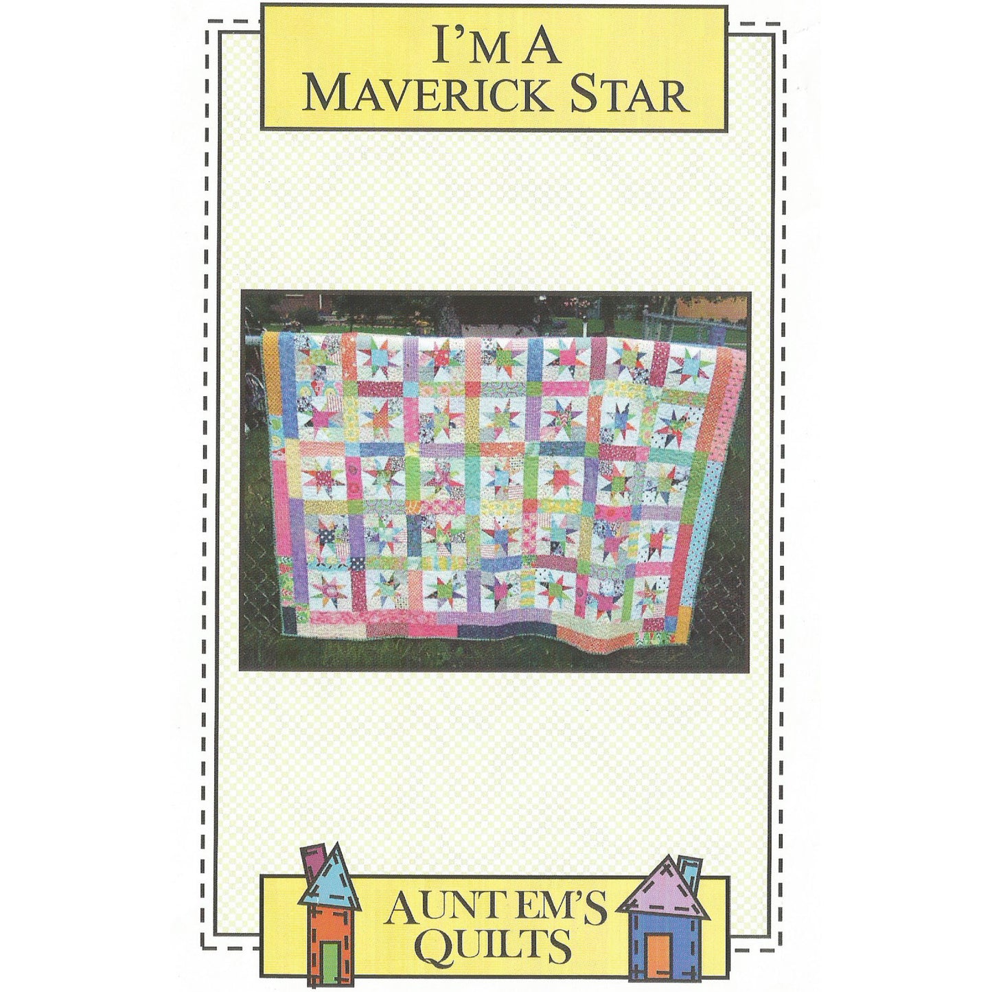 I'm a Maverick Star Quilt AEQ-22e - Downloadable Pattern