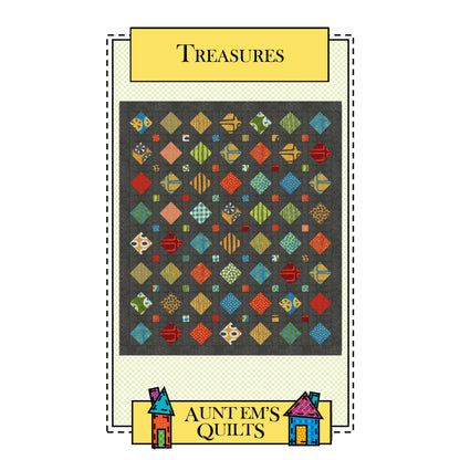 Treasures Quilt Pattern AEQ-30 - Paper Pattern