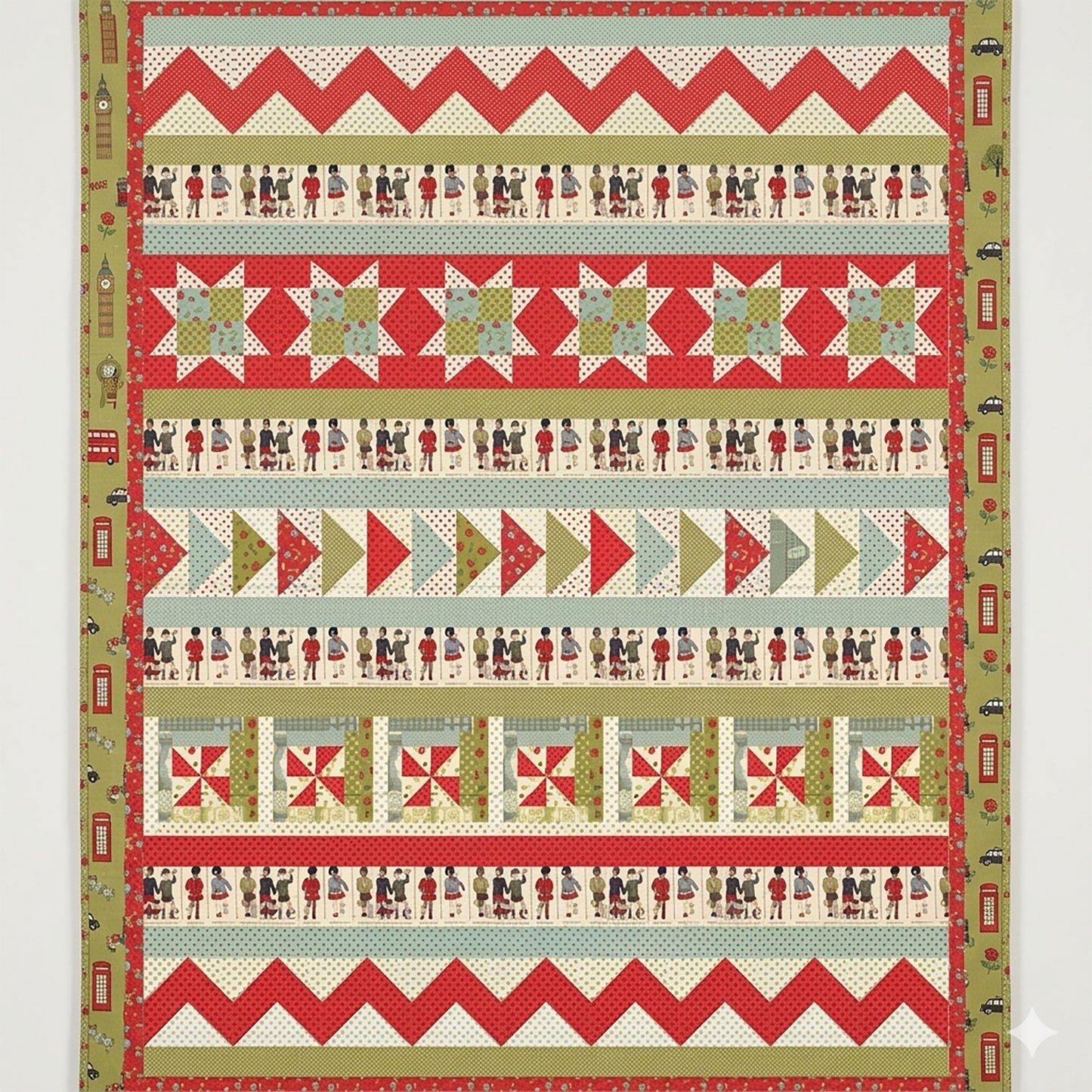 This and That Quilt Pattern AEQ-34 - Paper Pattern