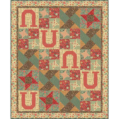 Lucky Star Quilt Pattern AEQ-42 - Paper Pattern