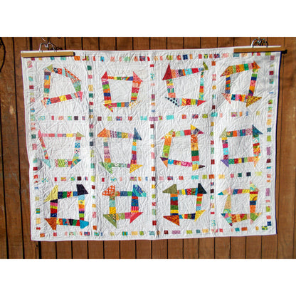 Mad Dash Quilt AEQ-44e - Downloadable Pattern