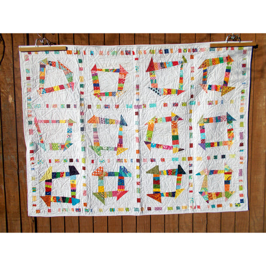 Mad Dash Quilt AEQ-44e - Downloadable Pattern