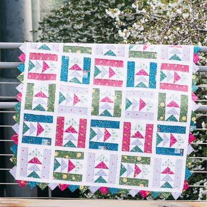 Picnic in the Park Quilt AEQ-50e - Downloadable Pattern