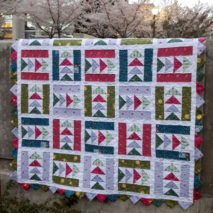 Picnic in the Park Quilt AEQ-50e - Downloadable Pattern