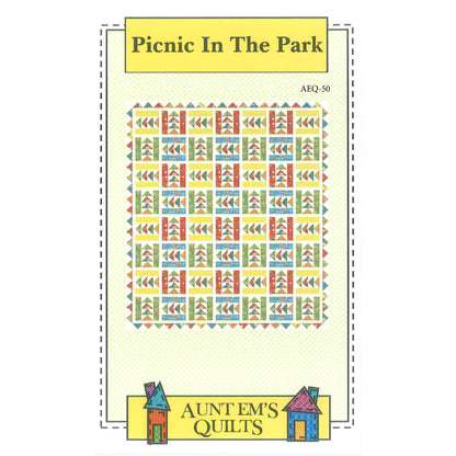 Picnic in the Park Quilt Pattern AEQ-50 - Paper Pattern