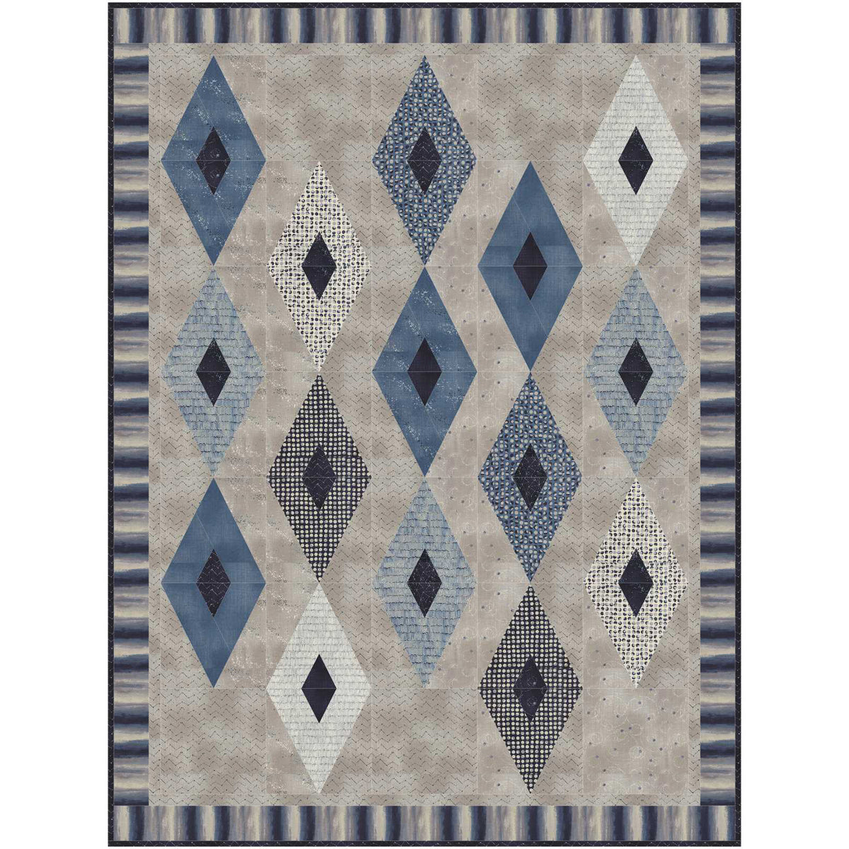 Crystalized Quilt Pattern AEQ-52 - Paper Pattern