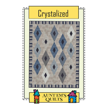 Crystalized Quilt Pattern AEQ-52 - Paper Pattern