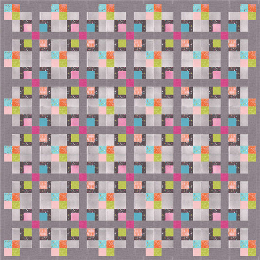 Bandbox Quilt AEQ-54e - Downloadable Pattern