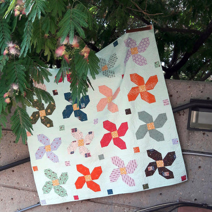 Posey Parade Quilt AEQ-63e - Downloadable Pattern