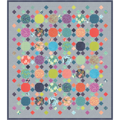 Modern Gems Quilt Pattern AEQ-64 - Paper Pattern