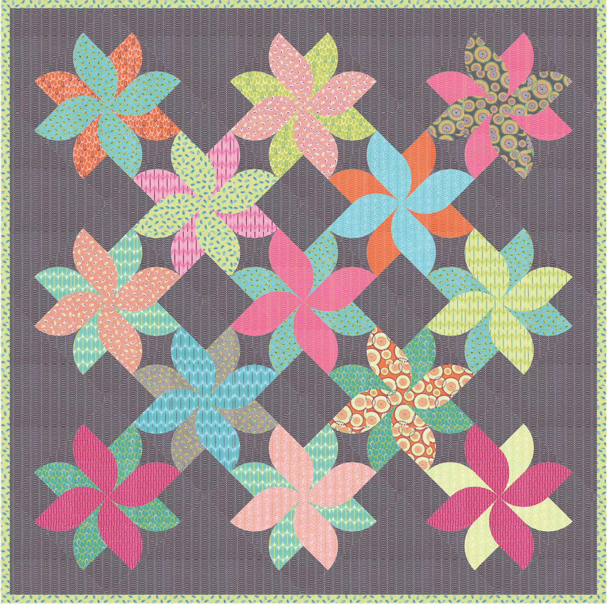 Dazzled Quilt AEQ-66e - Downloadable Pattern