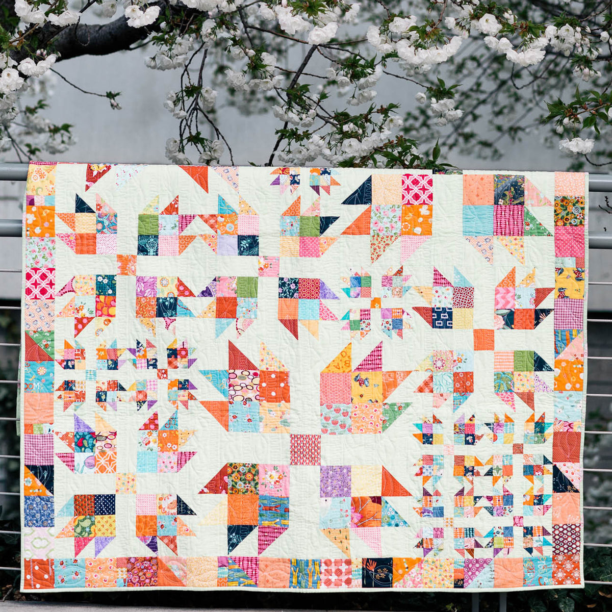 Bear Scraps Quilt Pattern AEQ-67 - Paper Pattern