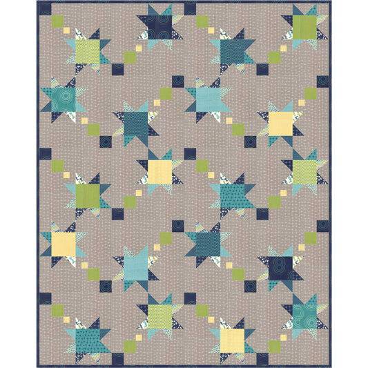 Image of the Shooting Stars quilt.