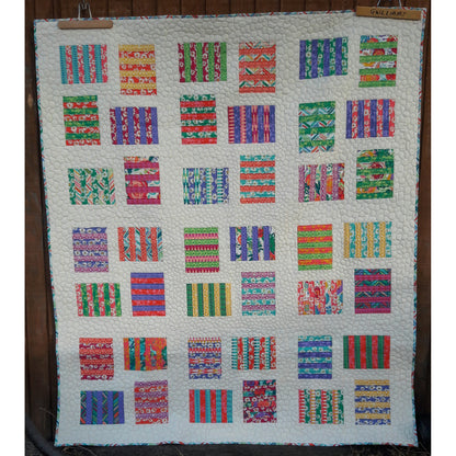 Raised Beds Quilt AEQ-74e - Downloadable Pattern