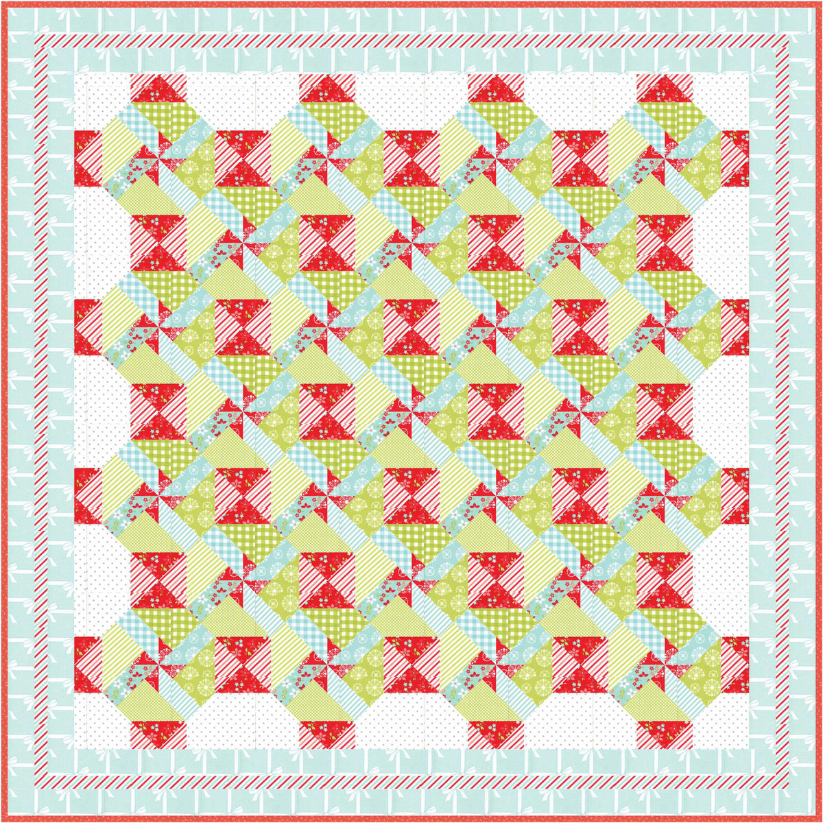 Merriment Quilt Pattern AEQ-76 - Paper Pattern