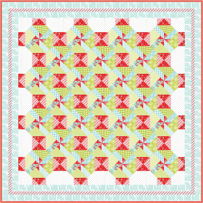 Merriment Quilt Pattern AEQ-76 - Paper Pattern