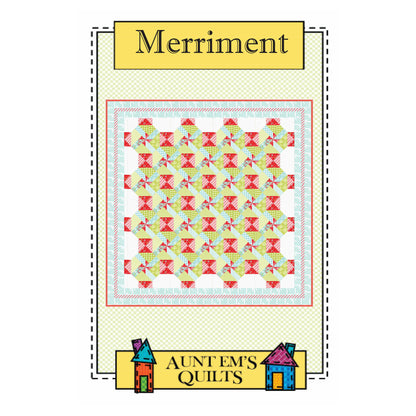 Merriment Quilt Pattern AEQ-76 - Paper Pattern