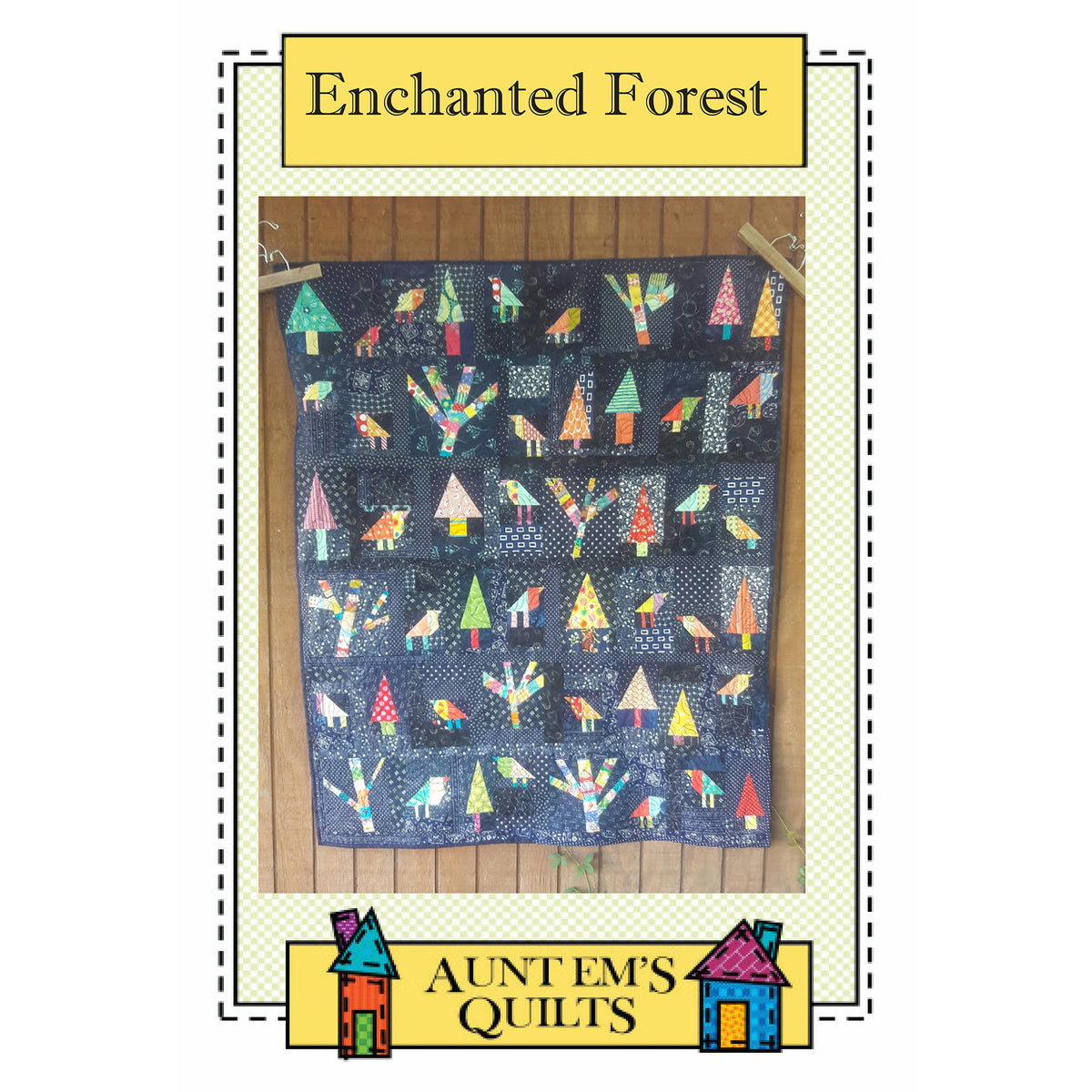 Enchanted Forest Quilt AEQ-81e - Downloadable Pattern