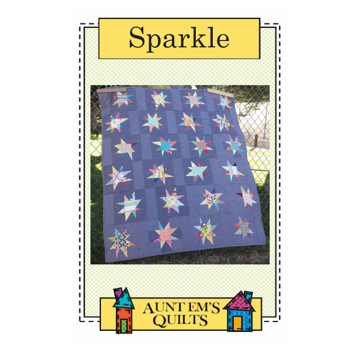 Sparkle Quilt Pattern AEQ-84 - Paper Pattern
