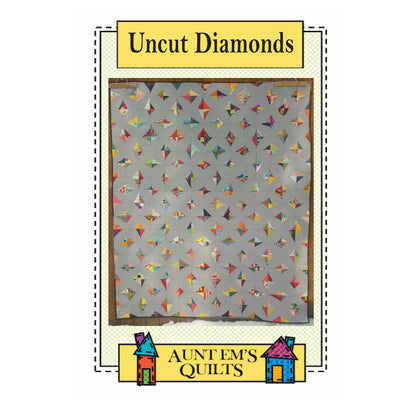 Uncut Diamonds Quilt Pattern AEQ-85 - Paper Pattern