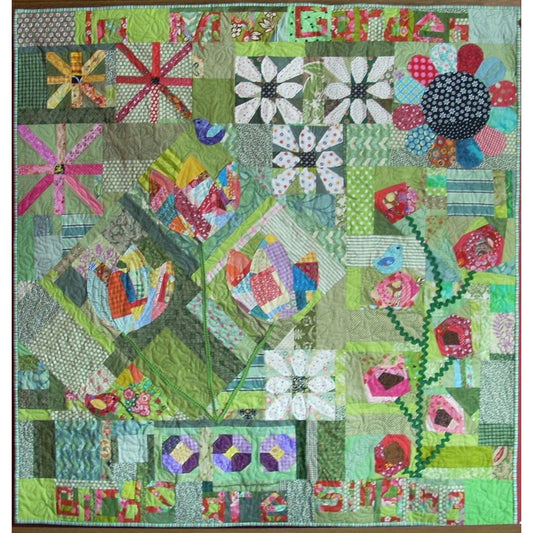 Naughty Garden Quilt Pattern AEQ-88 - Paper Pattern