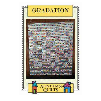 Gradation Quilt Pattern AEQ-90 - Paper Pattern