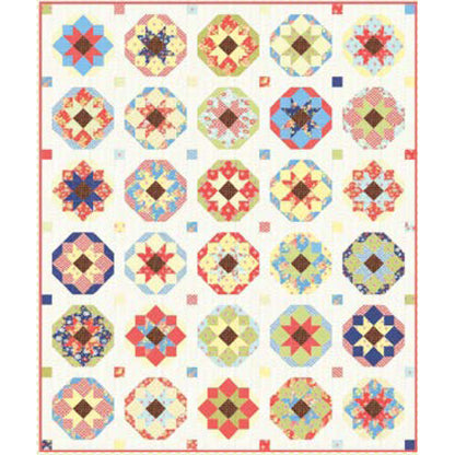 Desert Rose Quilt Pattern AEQ-93 - Paper Pattern