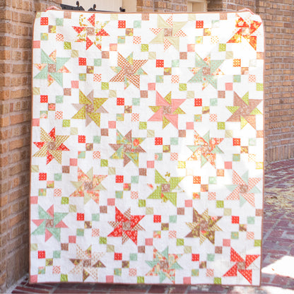 Twisted Star Quilt Pattern AEQ-99w - Wholesale Product