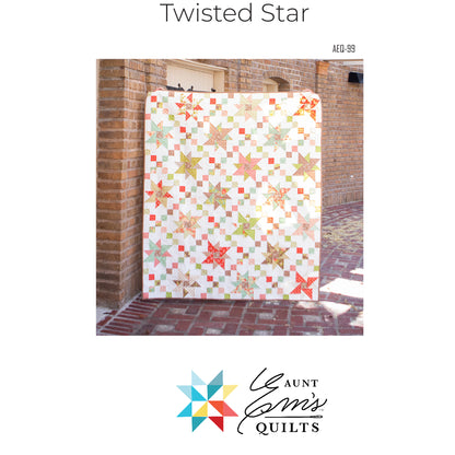 Twisted Star Quilt Pattern AEQ-99w - Wholesale Product