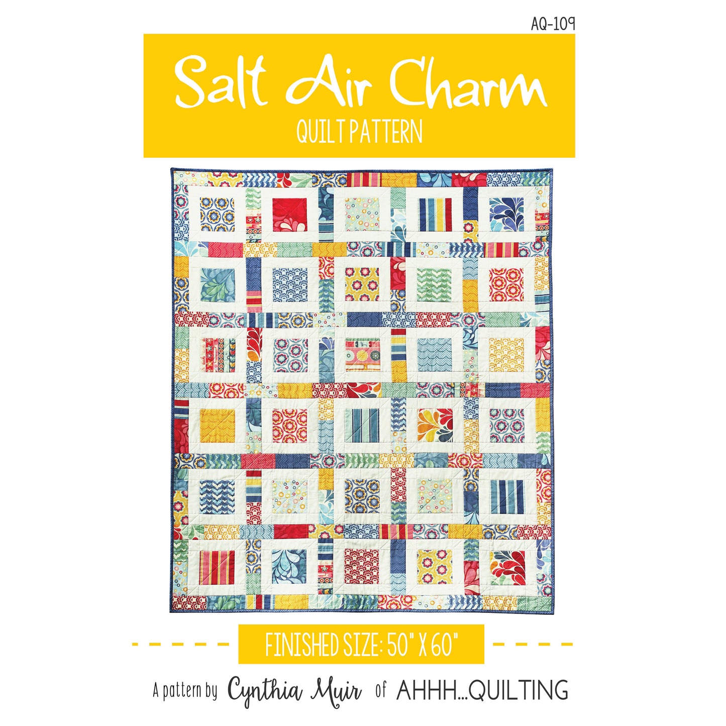 Salt Air Charm Quilt AQ-109e - Downloadable Pattern