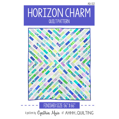 Horizon Charm Quilt Pattern AQ-112 - Paper Pattern